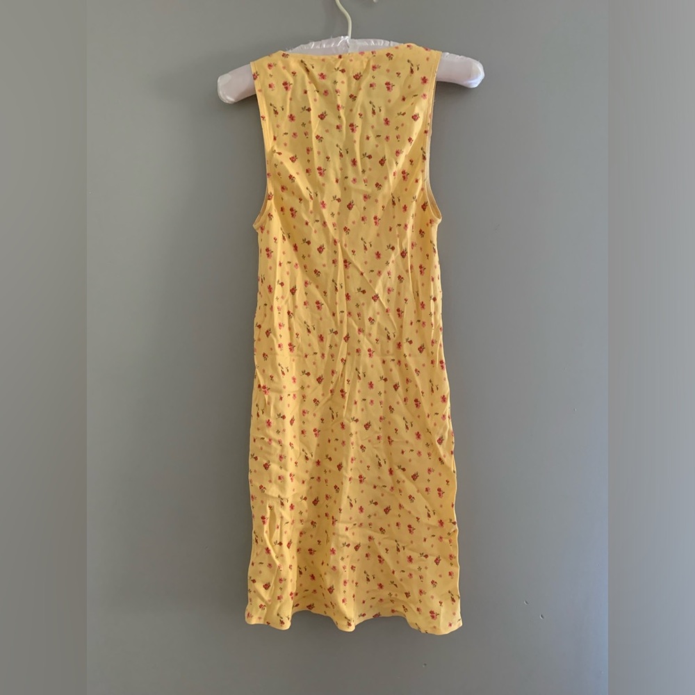 Reformation Calix Floral Print Minidress size XS EUC - Picture 7 of 11